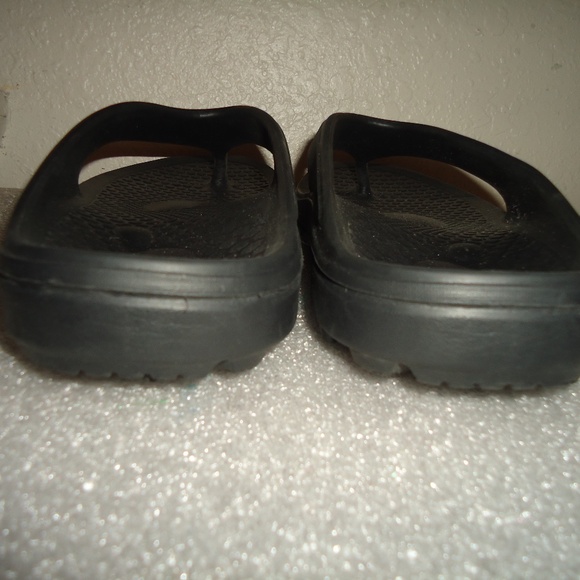 Spenco Fusion F2 Men's Black Flip Flops Size-M11 - Picture 8 of 13